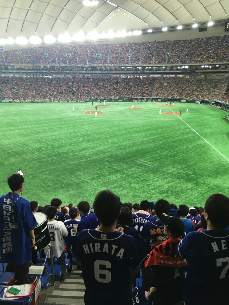 東京ドーム　座席　見え方
