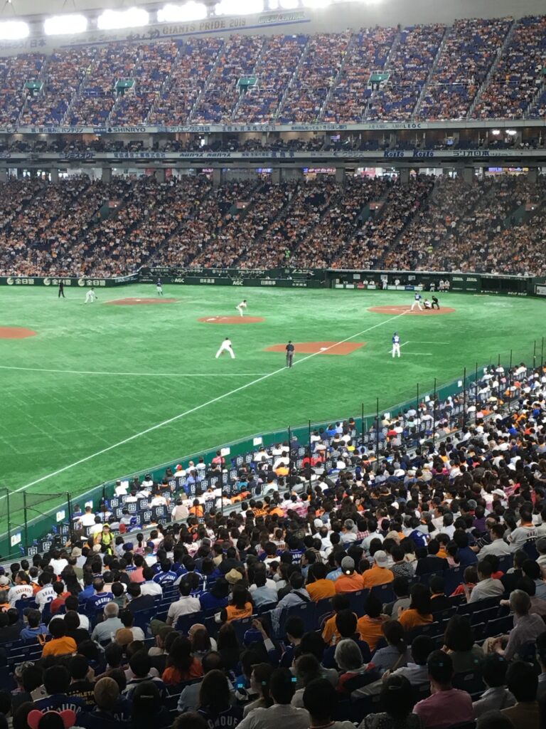 東京ドーム　座席　見え方